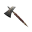 Hardened Steel Throwing Axe