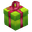 Small Green Christmas Packet