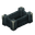 Dark Temple Bed