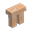 Peachstone Cobble Wall