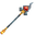 Flame Crystal Staff