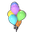 Clump of Latex Balloons