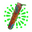 Green Roman Candle