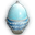 Rustigé Egg - Cerulean
