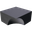 Asphalt Inverted Inner Corner Quarter Pipe