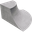 Concrete Outer Corner Quarter Pipe