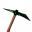 Black Metal Pickaxe
