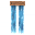 Blue Jute Drapes
