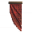 Red Jute Curtain