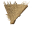Thatch roof i-corner 45°