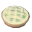 Uncooked roasted crust pie