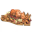Whole roasted Meadow boar