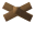 Wood roof cross 26°