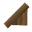 Wood wall 45°