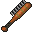 Baseball Bat with Rake Spikes