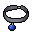 Choker with Sapphire Stone