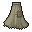 Crafted Burlap Long Skirt