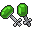 Earrings - Emerald