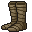 Leather Strip Footwraps